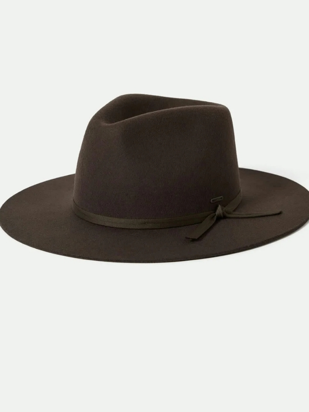 Brixton Cohen Cowboy Hat Coffee Brown Wool XS 6 3/4 Custom Western Shape Unisex